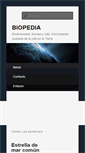 Mobile Screenshot of biopedia.com